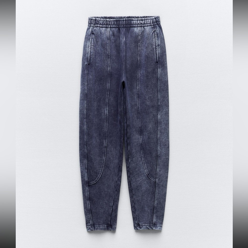 NWT zara fit washed joggers